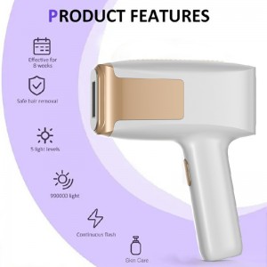 Dispositivo portatile per i capelli IPL di alta qualità Utilizzo della macchina per la trasmissione dei capelli IPL Equipaggiamento