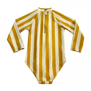 Costume da bagno a strisce monopezzo