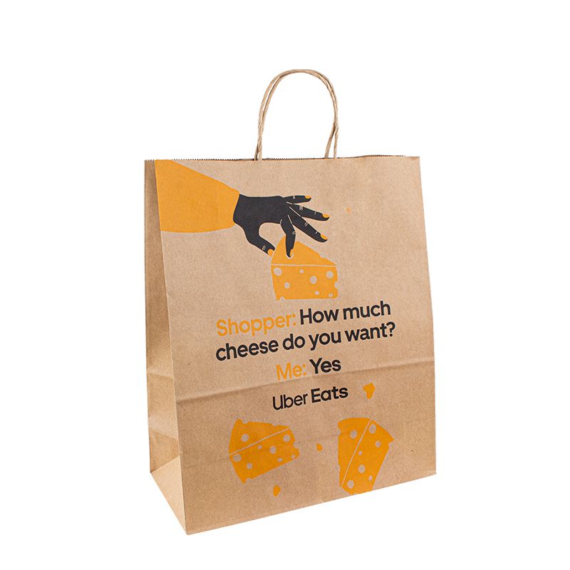 sacchetti di carta con il tuo logo marrone kraft ppaper borse per la spesa con sacchetto di carta personalizzato piccolo sacchetti di carta personalizzati