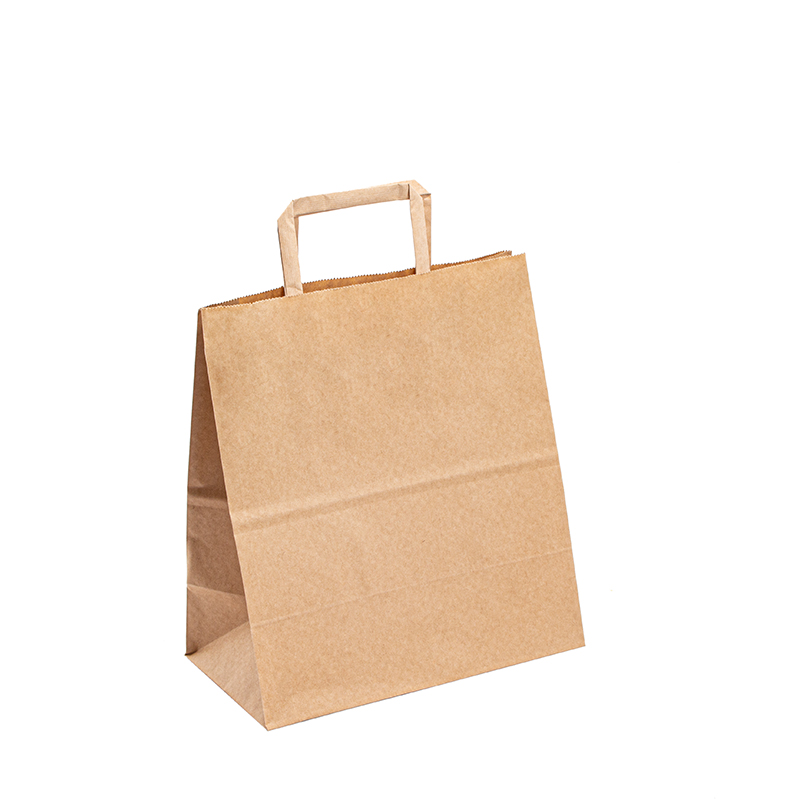 Kraft Retail Bolsas Sagno di carta di lusso con il tuo sacchetto di carta Kraft con maniglia