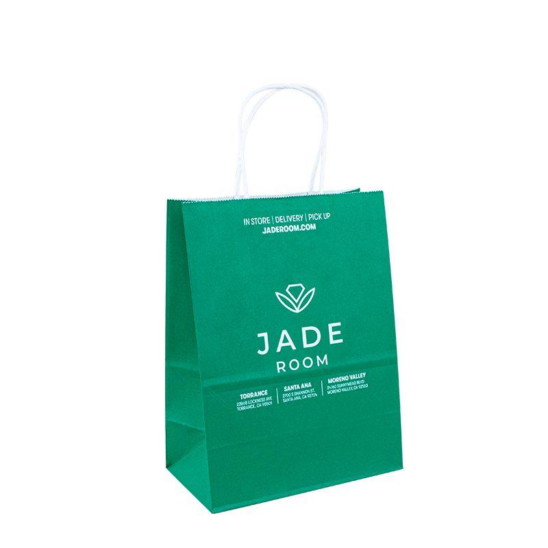 Kraft Bag Promotional Party Packaging Pink Luxury Paper Borse con il tuo logo