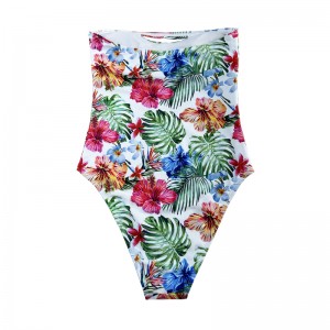 SEXY Strapless Stampa Etnico monopezzo