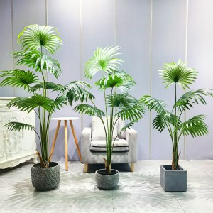 Alberi artificiali a basso prezzo piante altamente adattabili VIVIVO VIVID VIVID PALM per il fornitore da giardino arredamento per matrimoni all\'aperto interno