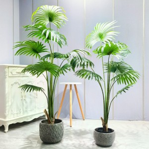 Alberi artificiali a basso prezzo piante altamente adattabili VIVIVO VIVID VIVID PALM per il fornitore da giardino arredamento per matrimoni all\'aperto interno