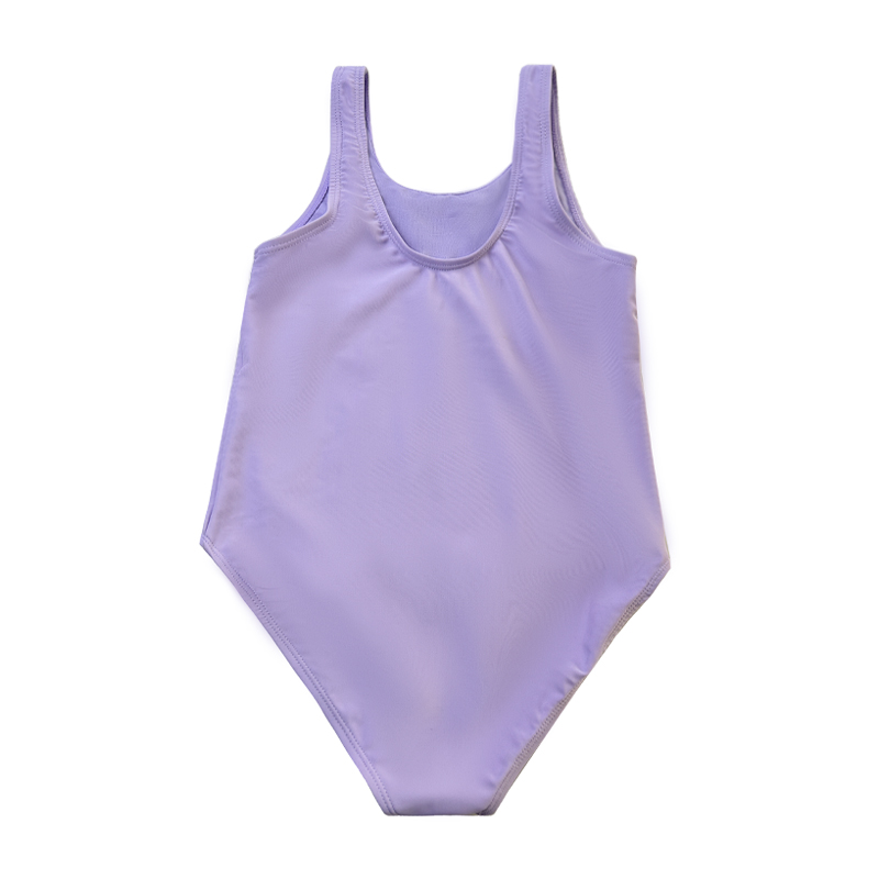 Swimwear Baby Swimwear Stampa personalizzata per bambini Custom One Piece Swimweenwear Kids Solid Color