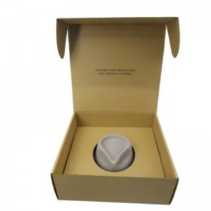 Cappello marrone mailer Tuck Top Shipping Packaging Paper Regalo Mailer Box