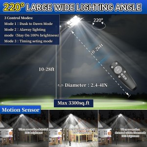 Lampada solare a induzione esterna