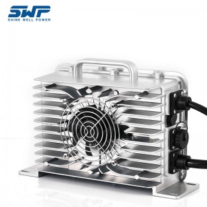 Caricatore del carrello elevatore del carrello elevatore ad alta batteria a carrello da golf da golf da golf a 48 V con certificazione FCC