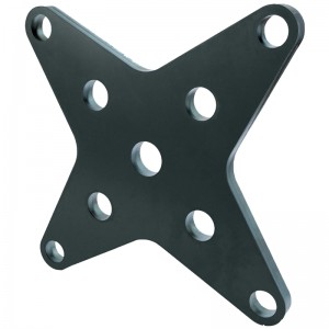 Fabbricazione personalizzata di parti meccaniche in lamiera di ferro e piastra in acciaio