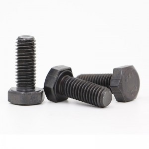 Bullone esagonale in acciaio al carbonio classe di proprietà 12.9