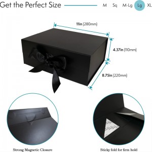 Confezione regalo classica per vino connastro