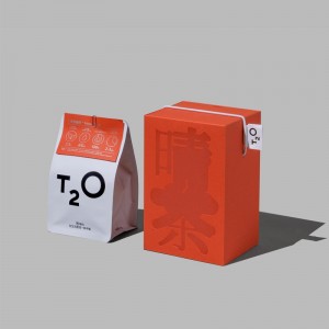 Borsa regalo di carta lussuosa vibrante