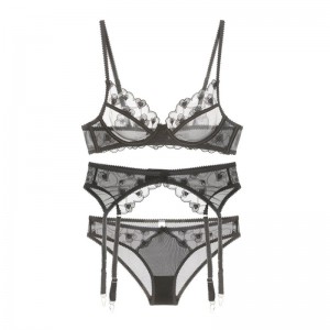 Lingerie sexy. Ultra - sottile lingerie in pizzo da ricamo a rete trasparente. Per grande - Donne rotte, fa apparire il busto più piccolo, impedisce il calcio e fornisce sollevamento. Bra.w878 Prezzo:$179,99