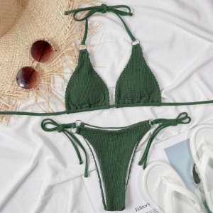 Nuovo costume da bagno 2025. Europeo e americano-stile sexy due-Pieali costumi da bagno in bikini per donne. Elegante bikini al commercio estero per il prezzo all\'ingrosso 8818:$79,99