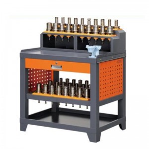 Grigio sporgente - Banco della piattaforma Banch Workbench