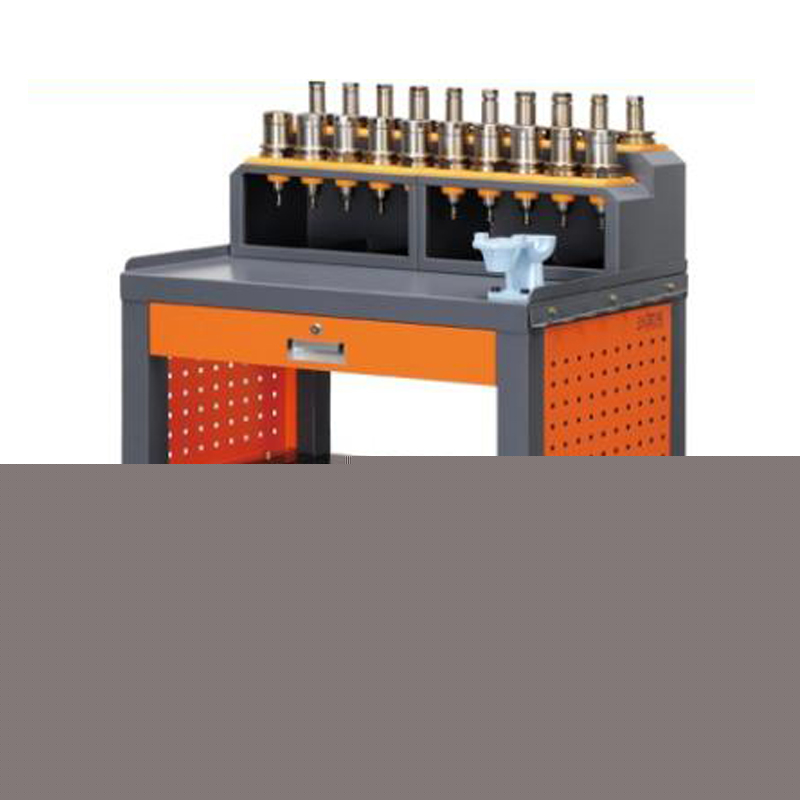 Grigio sporgente - Banco della piattaforma Banch Workbench
