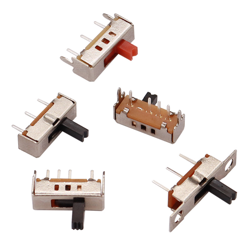 Attiva interruttore SS13D07 singolo-Fila quattro-Interruttore a levetta micro pin, interruttore a levetta verticale per elettrodomestici, 3, 4, 5 e 6 posizioni dell'interruttore scorrevole