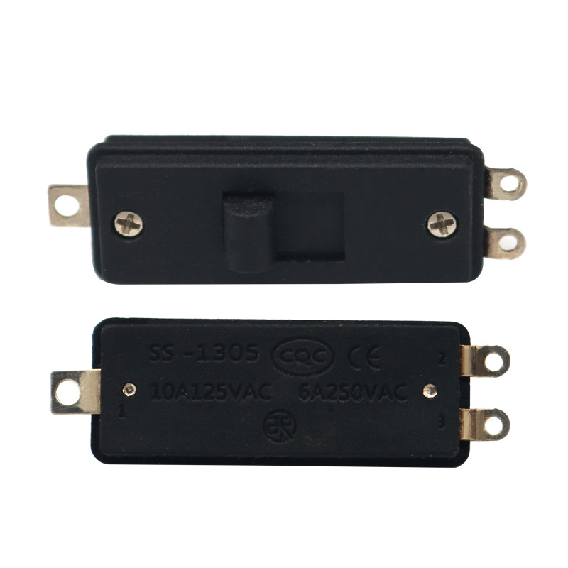 Interruttore di scorrimento SS1305, asciugacapelli, coperta elettrica, interruttore elettrico dell'auto, interruttore di diapositiva a livello di corrente elevata