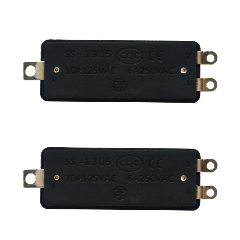 Interruttore di scorrimento SS1305, asciugacapelli, coperta elettrica, interruttore elettrico dell'auto, interruttore di diapositiva a livello di corrente elevata