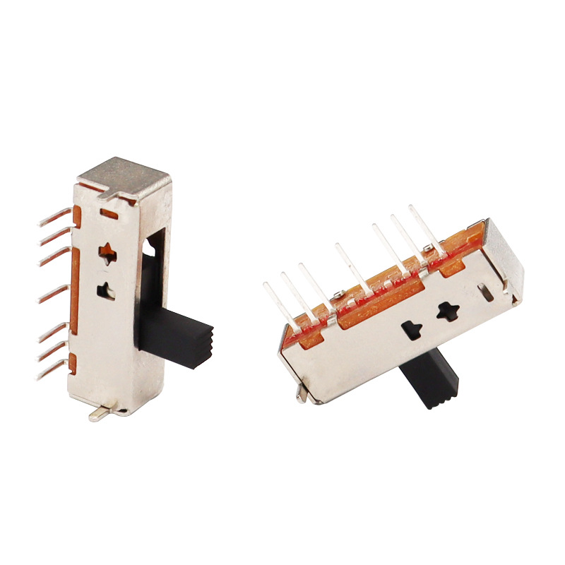 Scivolo Interruttore SS16D03 singolo-Fila 7-Pin interruttore di scorrimento, temperatura della lampada e regolazione del colore Lampada verticale a disattivazione dell'interruttore di scorrimento