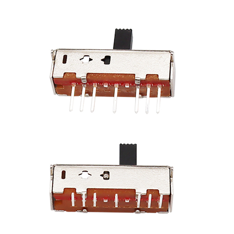 Scivolo Interruttore SS16D03 singolo-Fila 7-Pin interruttore di scorrimento, temperatura della lampada e regolazione del colore Lampada verticale a disattivazione dell'interruttore di scorrimento