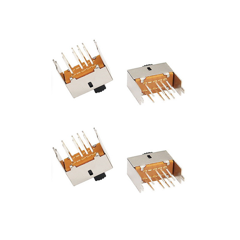 Interruttore di scorrimento S23E03 Micro Slide per il bruciatore di incenso asciugacapelli, doppio-Riga 8-Pin Vertical Two-Posizionare l'interruttore di scorrimento