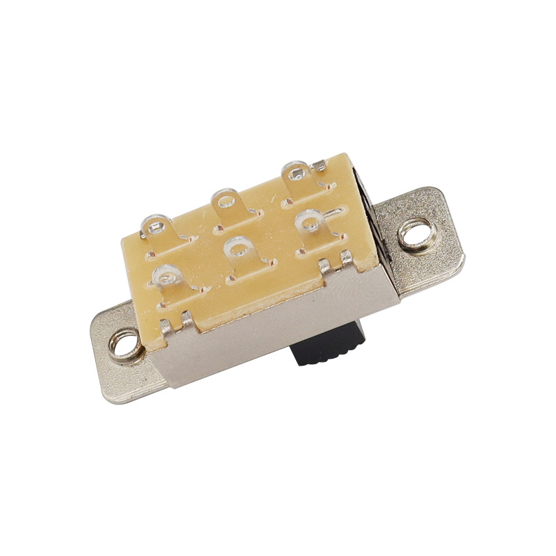 Scivolo Interruttore SS23F19, doppio-Riga 6-Pin tre-Posizionare l'interruttore di scorrimento, interruttore di diapositiva DVD dinavigazione in auto