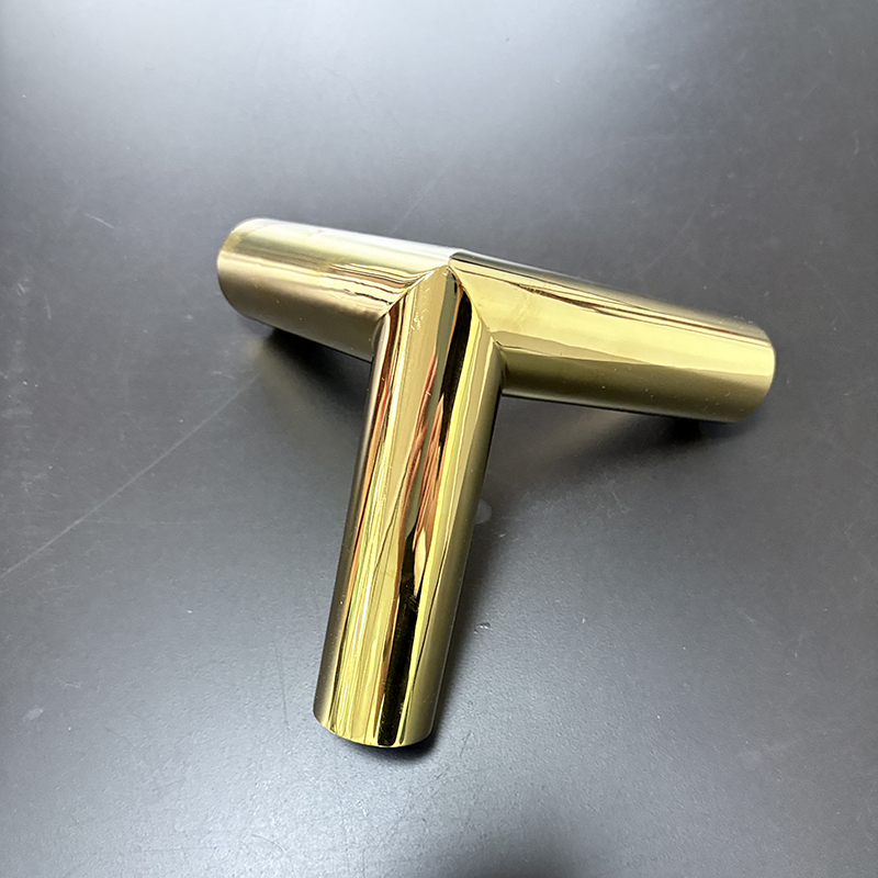 Trengolari elettroplati in oro in acciaio inossidabile zotye tre tre-Ornamento di supporto vuoto dimensionale