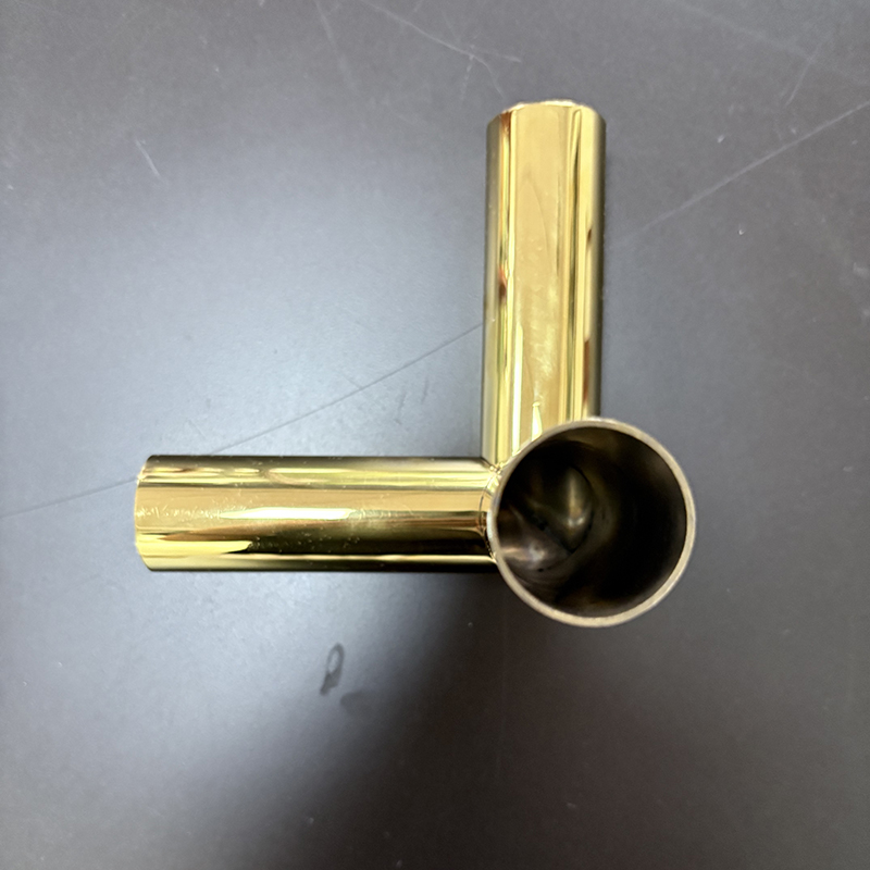 Trengolari elettroplati in oro in acciaio inossidabile zotye tre tre-Ornamento di supporto vuoto dimensionale