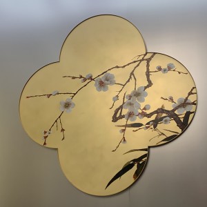 Cinese elettroplato in oro in acciaio inossidabile Zotye-Oggetti decorativi in ​​acciaio inossidabile modellati in stile