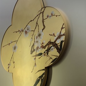 Cinese elettroplato in oro in acciaio inossidabile Zotye-Oggetti decorativi in ​​acciaio inossidabile modellati in stile